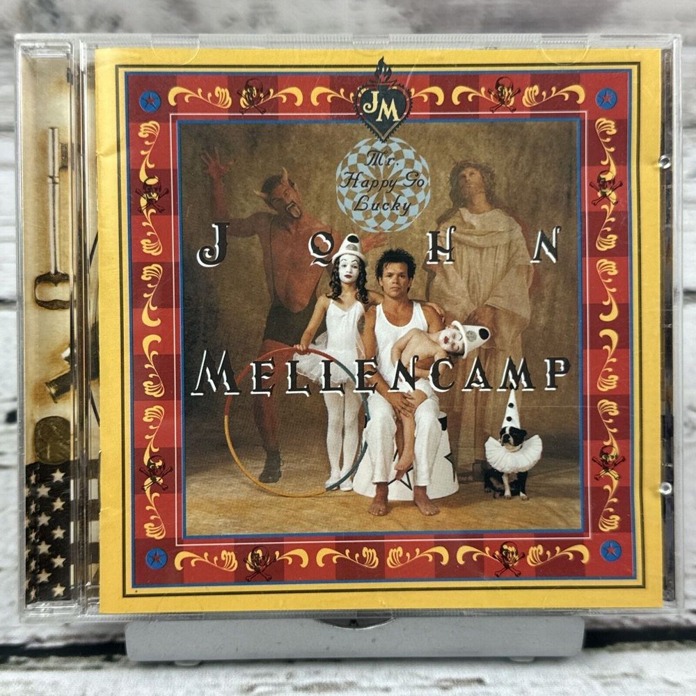 John‎ Mellencamp – Mr. Happy Go Lucky [1996 CD Club Edition] Mercury Records